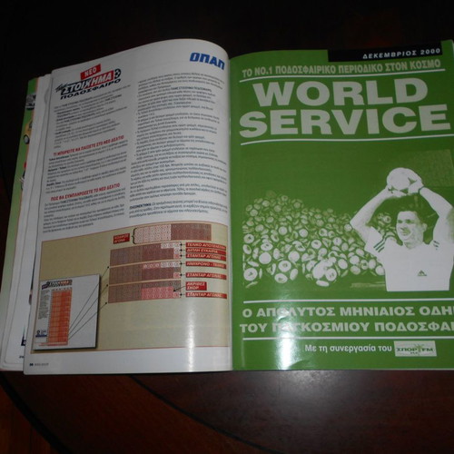 World Soccer No 3 2000 used magazine