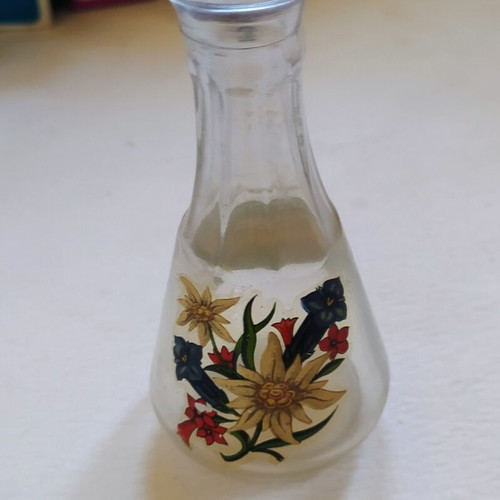 Vintage Slibowitz miniature bottle by Karpfusterwimmer Linz