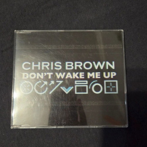 Chris Brown Don't Wake Me Up CD single like new