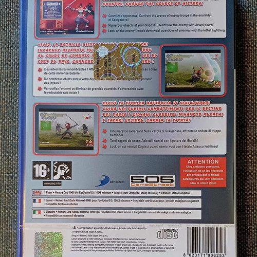 Shogun's Blade PS2 sealed, new