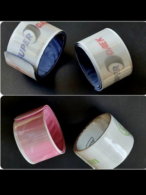 Reflective armbands used, set of 4 for outdoor activities