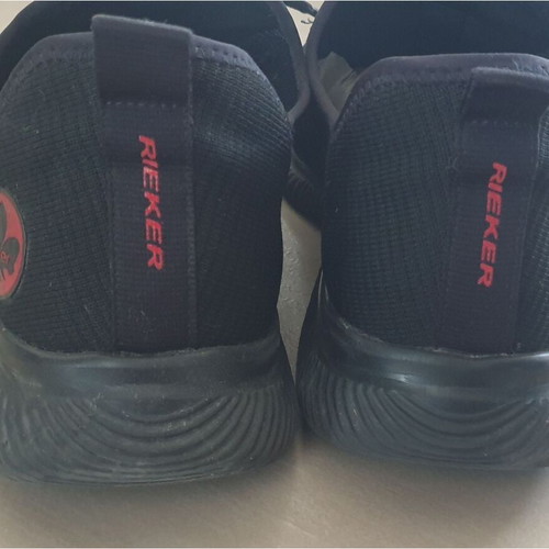 Rieker B7476 casual shoes size 44 used, black multicolor