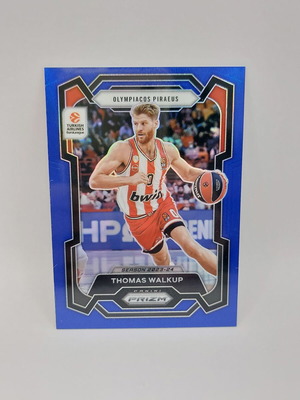 2023-24 Euroleague Prizm Thomas Walkup blue /199 card like new
