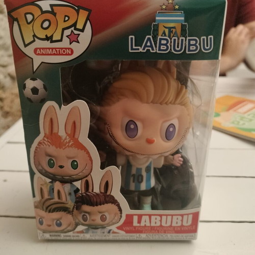 Labubu Pop Animation Argentina vinyl figure new