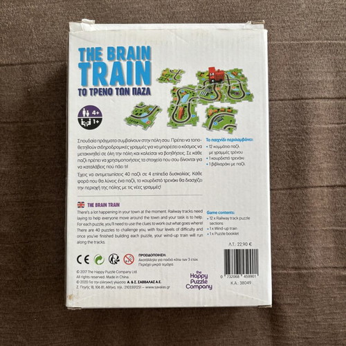 The Brain Train board game
