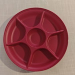 Tupperware Serving Platter with Six Compartments and Central Section