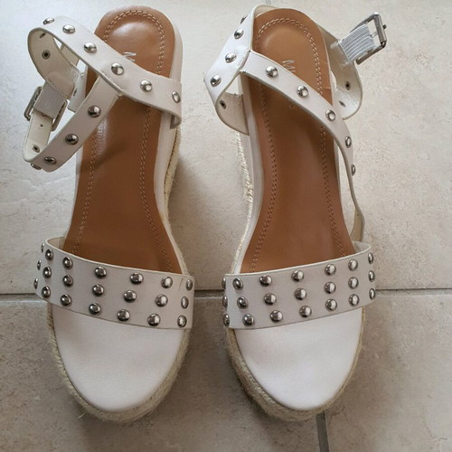 Migato Platforms Like New, Beige, Size 38, High 12.5cm