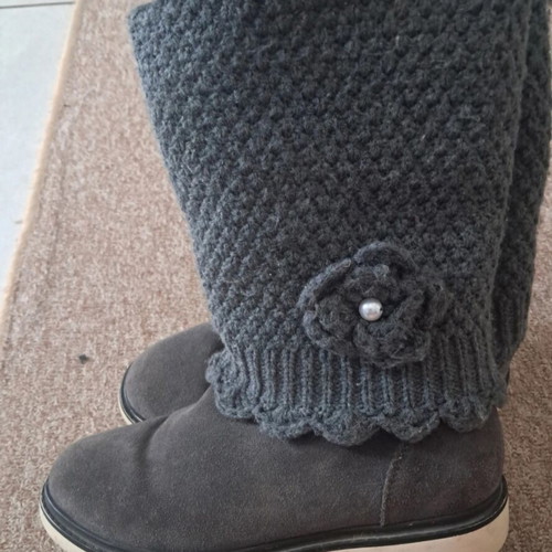 Girls' boots used, sizes 34 and 35, with fur