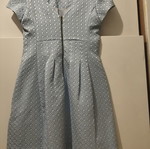 Manolo formal dress, turquoise, size L / 40 / 12