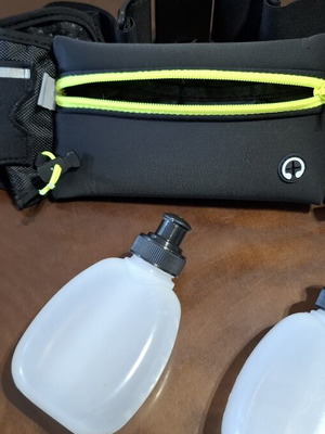 Hydration Waist Bag used for Running with Spacious Compartments