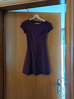 Women's mini dress burgundy XS like new