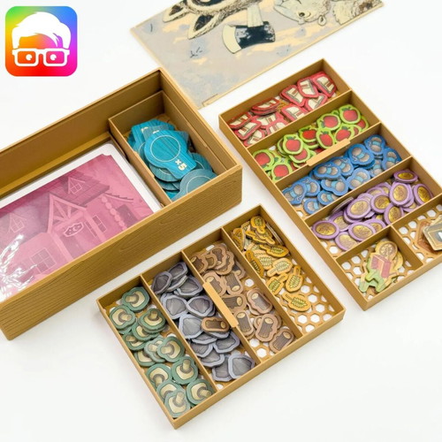 Creature Comforts Board Game Organizer new, 3D printed insert