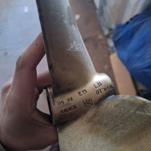 Propeller bronze refurbished