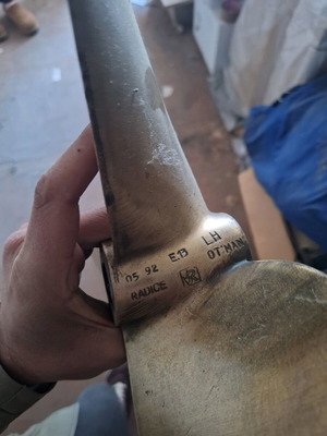 Propeller bronze refurbished