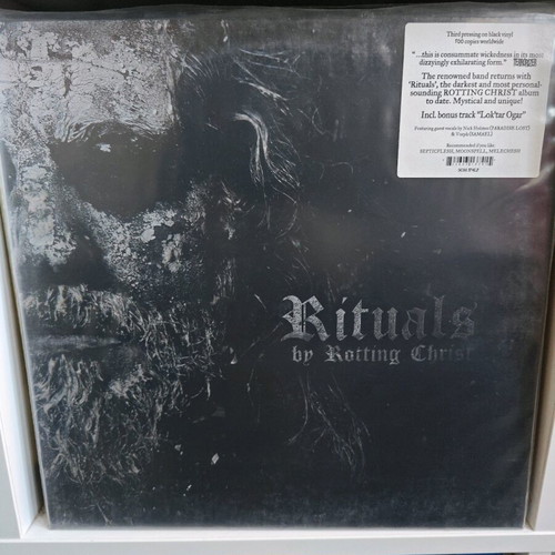 Rituals Rotting Christ βινύλιο τρίτη έκδοση σαν καινούργιο, metal