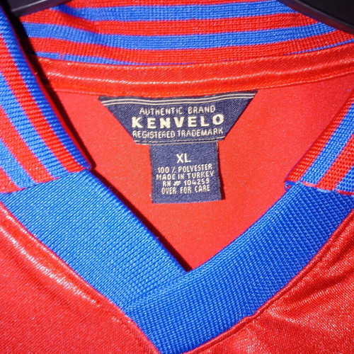 Kenvelo Vintage Football Jersey No 10 XL red like new