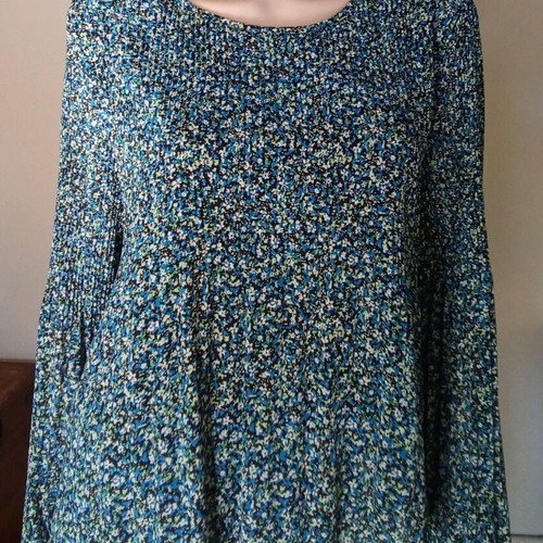 Stradivarius blouse airy floral like new, size XL