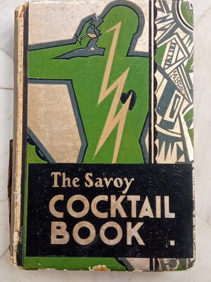 The Savoy Cocktail Book used, English