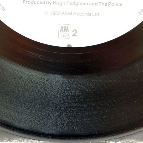 The Police King of Pain 7'' vinyl record used, rock