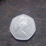 50 Pence 1969 United Kingdom coin like new