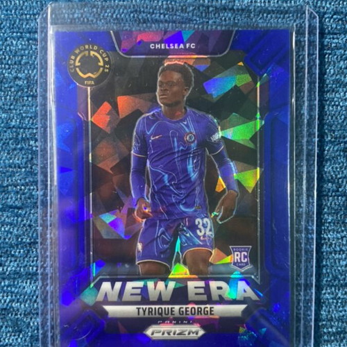 Panini Prizm Tyrique George Chelsea Rookie Card numbered 19/99 new