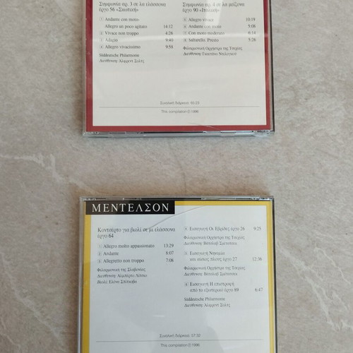The Great Classical Composers Mendelssohn 2 CDs used