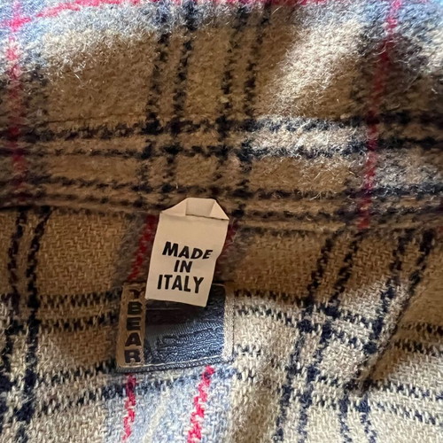 Winter wool blend shirt for boys, size 6 years