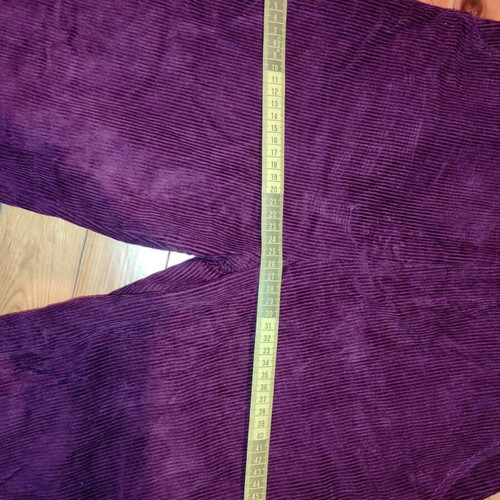 NA-KD Burgundy Plum Corduroy Pants Like New
