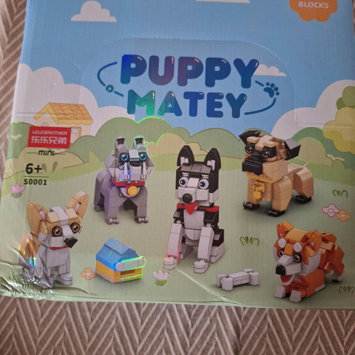 Building Blocks Puppy Matey New, 9 Puppy Constructions