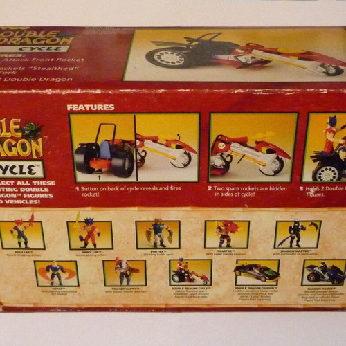 Double Dragon Cycle motorcycle TYCO 1993 new