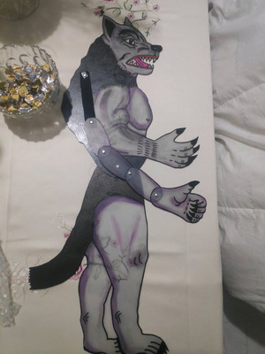 Professional Werewolf Shadow Theater Figure new