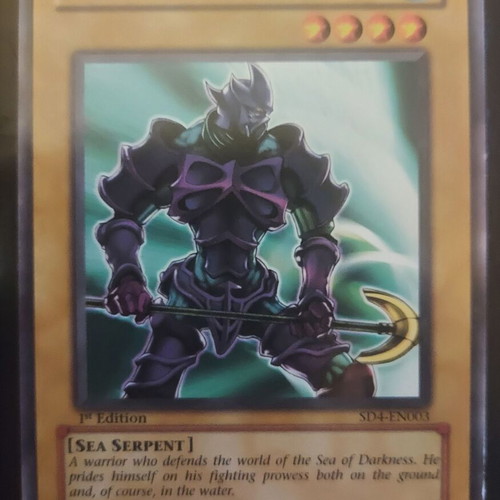 Sea Serpent Warrior of Darkness yugioh card like new