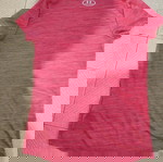  Μπλούζα Under Armour Hybrid 2.0 με μεγάλο λογότυπο, σε ροζ χρώμα