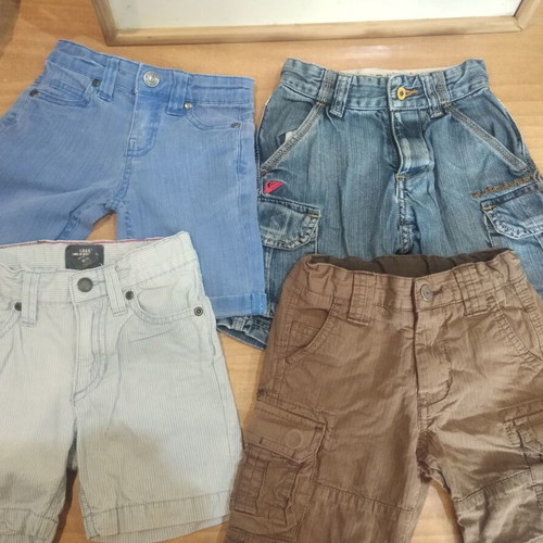 Bermuda shorts for boys 2-3 years like new, set of 4 pieces
