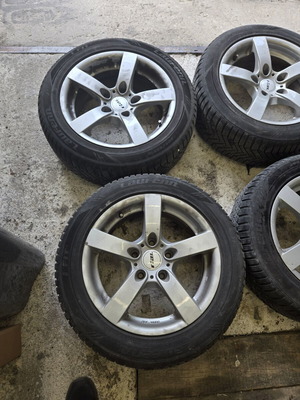 BMW 16" 5x120 rims like new with tires gift