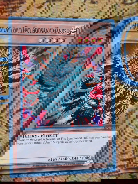 Manju Of The Ten Thousand Hands (Yugioh)