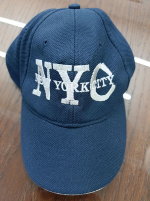 Blue jockey hat like new, size M