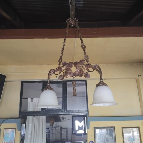 Vintage ceiling light used