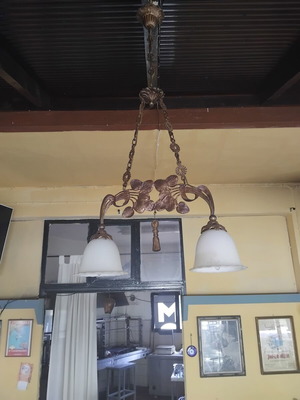 Vintage ceiling light used