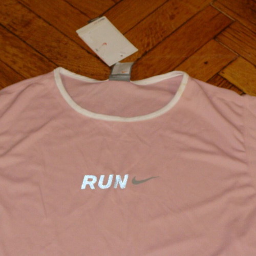 Nike Ladies Run Jersey new pink shirt