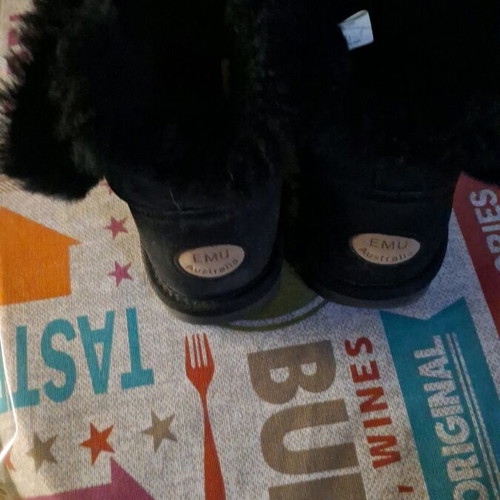 Emu Australia boots size 36 black like new