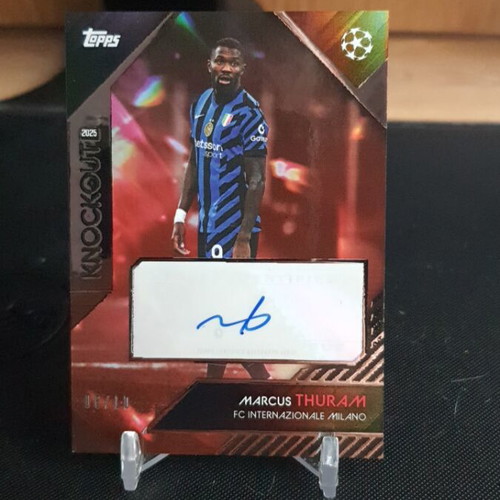 Topps Knockout 2024-25 Marcus Thuram Auto /10 like new