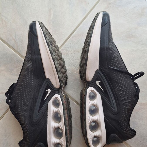 Nike Air Max DN sneakers size 44.5, slightly used, black and white