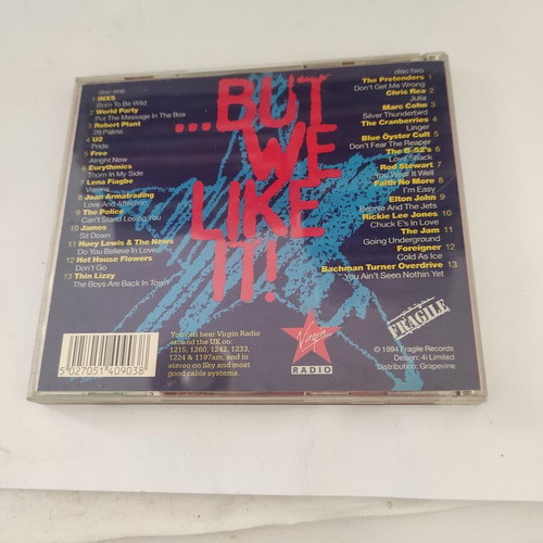 It's Only Rock 'N' Roll... But We Like It! 2xCD Virgin Radio compilation