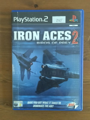 Iron Aces 2: Birds of Prey PS2 used simulation game