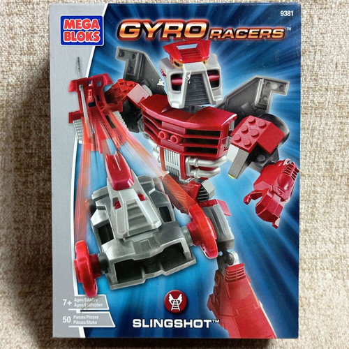 Mega Bloks Gyro Racers Slingshot sealed vintage set