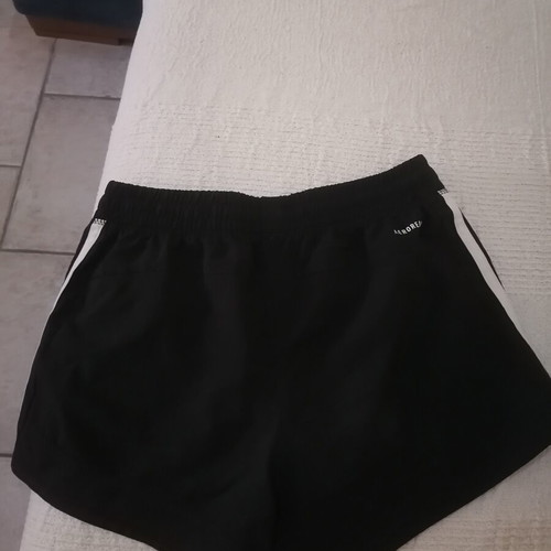 Adidas running shorts XS, black and white