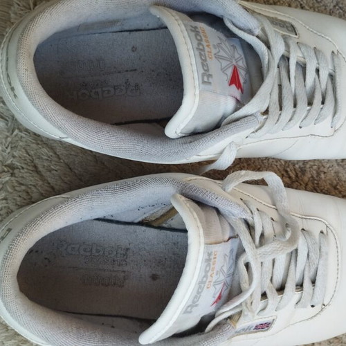 Reebok Classic Princess women's white sneakers, size 40