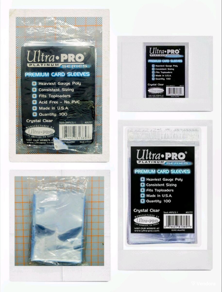 ultra pro platinum card sleeves Amazon.com: Ultra PRO - 600 ct. Standard Size Card Protector Sleeves 2½ in.  x 3½ in (Platinum Series) main image 0