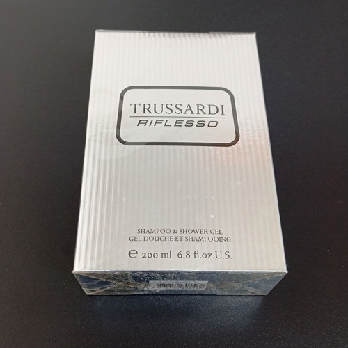 Trussardi Riflesso shampoo and shower gel 200 ml new